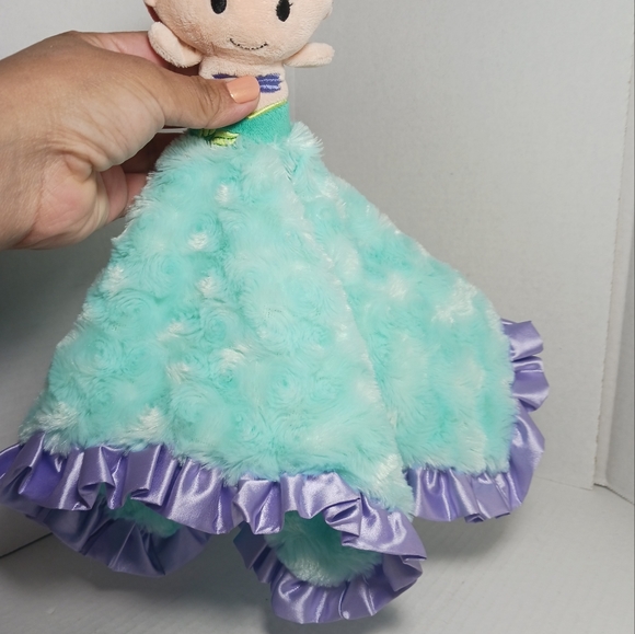 Disney The Little Mermaid Lovey  Itty Bittys Hallmark Security Blanket - Picture 2 of 7